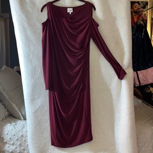 Burgundy dress brand is beyond